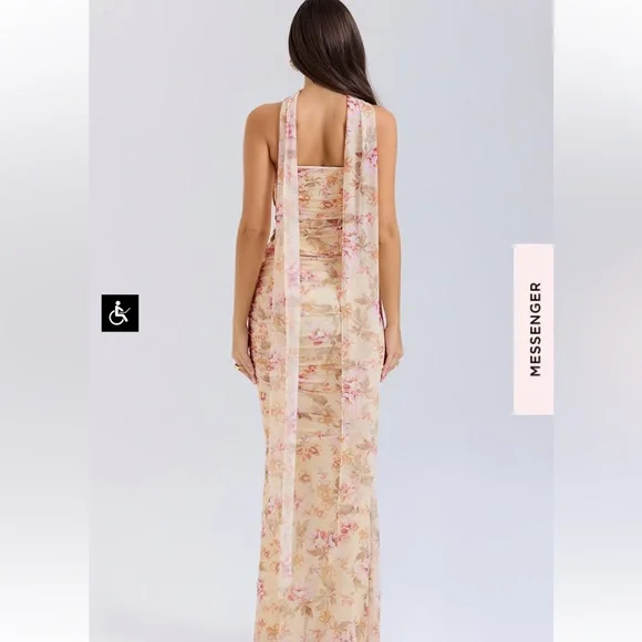 CASSIDY

HONEYFLOWER PRINT FLUTED HEM MAXI SKIRt and CORSET - Picture 6 of 7